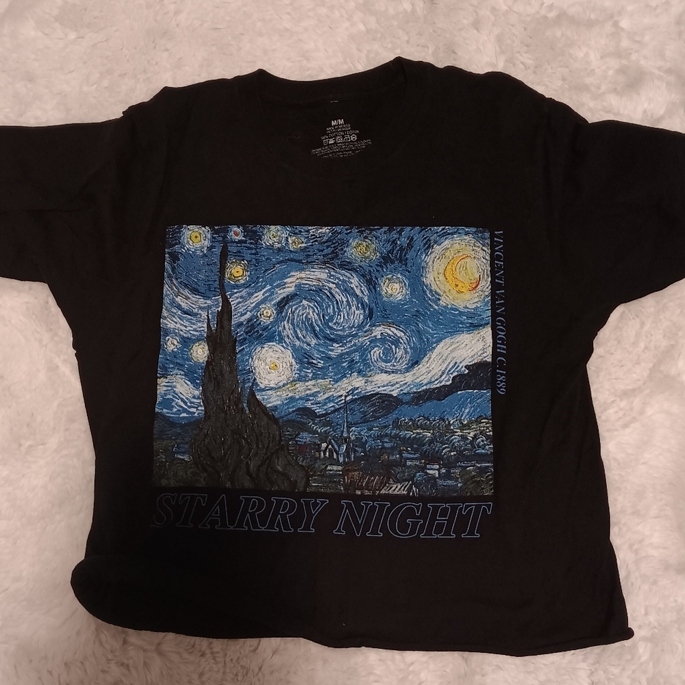 Van gogh painting shirt